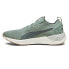 Фото #3 товара Puma Electrify Nitro 3 Knit Running Mens Green Sneakers Athletic Shoes 37908406