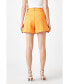 Women's Pin tucked Shorts