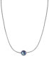 ფოტო #1 პროდუქტის EFFY® Gray Cultured Freshwater Pearl Pendant Necklace in Sterling Silver, 16" + 2" extender