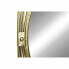 Wall mirror DKD Home Decor Metal Crystal Golden (41 x 2 x 98 cm)