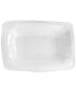 Ruffle Melamine Rectangular Serving Bowl