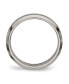 Titanium Polished Grooved Comfort Fit Wedding Band Ring