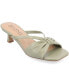 ფოტო #1 პროდუქტის Women's Starling Kitten Heel Slip On Sandals