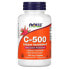 Фото #1 товара Витамин C NOW C-500, Кальциевый аскорбат-C, 250 капсул