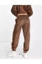 Фото #4 товара Толстовка женская Nike Sportswear Air Cord Fleece коричневая с высокой посадкой