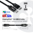 Club 3D DisplayPort 1.4 HBR3 Cable 2m/6.56ft M/M 8K60Hz - 2 m - DisplayPort - DisplayPort - Male - Male - 7680 x 4320 pixels