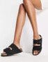 Фото #1 товара Birkenstock Arizona shearling lined sandals in black