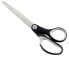 Esselte Leitz 54166095 - Straight cut - Single - Black - Silver - Stainless steel - Straight handle - Office scissors