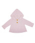 ფოტო #1 პროდუქტის Baby Girls Long Sleeve Hooded Sweater