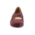 Фото #3 товара Softwalk Waverly S1762-606 Womens Burgundy Narrow Mary Jane Flats Shoes 9.5
