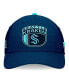 Men's Deep Sea Blue Seattle Kraken 2024 NHL Draft Flex Hat