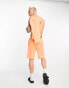 Polo Ralph Lauren x ASOS exclusive collab terry towelling shorts in orange with logo