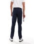 Фото #4 товара Jack & Jones Premium linen mix casual suit trouser in navy