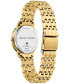 ფოტო #3 პროდუქტის Eco-Drive Women's Belle Gold-Tone Stainless Steel Bracelet Watch 30mm
