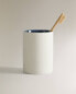 Ceramic toothbrush holder