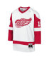 ფოტო #2 პროდუქტის Mitchell Ness Youth Steve Yzerman White Detroit Red Wings 1983-84 Blue Line Player Jersey