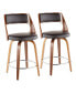 Фото #1 товара Cecina 24" Counter Stool, Set of 2