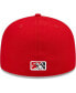 Men's Red Albuquerque Isotopes Alternate Logo Authentic Collection 59FIFTY Fitted Hat