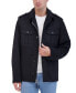 ფოტო #1 პროდუქტის Men's Faux Suede Utility Overshirt Jacket