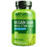Фото #1 товара Пробиотики веганские Naturelo Omega-3 DHA из водорослей, 800 мг, 60 веганских мягких капсул (400 мг на капсулу)