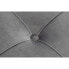 Фото #2 товара Банкетка DKD Home Decor Поролон Серый Позолоченный Металл полиэстер Велюр Деревянный MDF (80 x 80 x 47 cm)