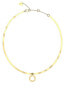 Фото #1 товара Колье Guess Decent Circle Lights Gold Plated JUBN03171JWYGT/U