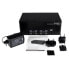 Фото #7 товара StarTech.com 4 Port Triple Monitor DVI USB KVM Switch with Audio & USB 2.0 Hub - 1920 x 1200 pixels - Rack mounting - Black