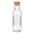 Bottle Hoop Transparent 1,07 L Natural Cork Glass