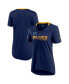 Women's Navy St. Louis Blues Authentic Pro Locker Room T-shirt