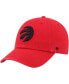 Фото #2 товара Men's Red Toronto Raptors Team Clean Up Adjustable Hat
