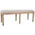 Bench Alexandra House Living Cream Rubber wood 41 x 48 x 122 cm