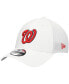 Фото #1 товара Men's White Washington Nationals Neo 39THIRTY Flex Hat