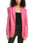 Фото #1 товара Lamarque Leather Blazer Women's Pink Xs