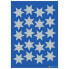 Фото #2 товара BANDAI Sticker Decor Stars. Silver Ø21 mm