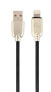 Gembird Cablexpert CC-USB2R-AMLM-1M - 1 m - USB A - Lightning - Male - Male - Black