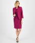 Фото #3 товара Jacket & Empire Sheath Dress, Petite & Regular Sizes