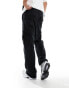 Tommy Jeans Aiden ripstop cargo trousers in black