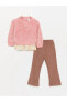 Фото #1 товара Костюм LC WAIKIKI Plush Girl Sweatshirt & Legging Set