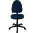 Фото #3 товара Mid-Back Navy Blue Fabric Multifunction Swivel Task Chair With Adjustable Lumbar Support
