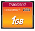 Фото #3 товара Transcend CompactFlash 133x 1GB - 1 GB - CompactFlash - MLC - 50 MB/s - 20 MB/s - Black