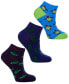 ფოტო #1 პროდუქტის Women's Ankle Bundle 1 W-Cotton Novelty Socks with Seamless Toe, Pack of 3