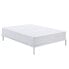 Fitted bottom sheet Alexandra House Living White 190/200 x 200 cm