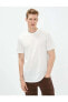 Erkek Giyim Tişört 4WAM10052HK Beyaz BEYAZ