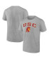 Men's Gray USC Trojans Campus T-shirt