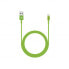 Фото #1 товара Кабель Lightning - USB A 1 м - мужской - мужской - зеленый XLAYER 214090