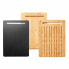 Фото #1 товара Набор Fiskars из 3 бамбуковых плат для резки функциональных форм