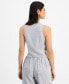 ფოტო #2 პროდუქტის Women's Button-Front V-Neck Vest, Created for Macy's
