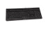 Cherry KC 1000 - Keyboard - Laser - QWERTZ - Black