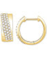 Diamond Pavé Small Hoop Earrings (1/2 ct. t.w.) in 14k Gold