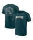 Фото #1 товара Men's Midnight Green Philadelphia Eagles Big and Tall Two-Sided T-shirt